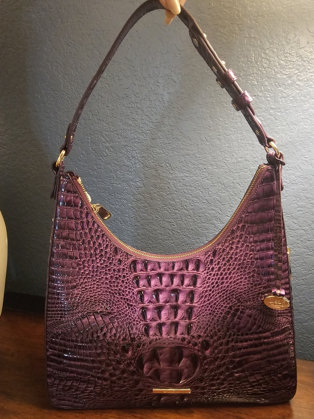 Brahmin Tabitha in Heroic Purple Melbourne NWT